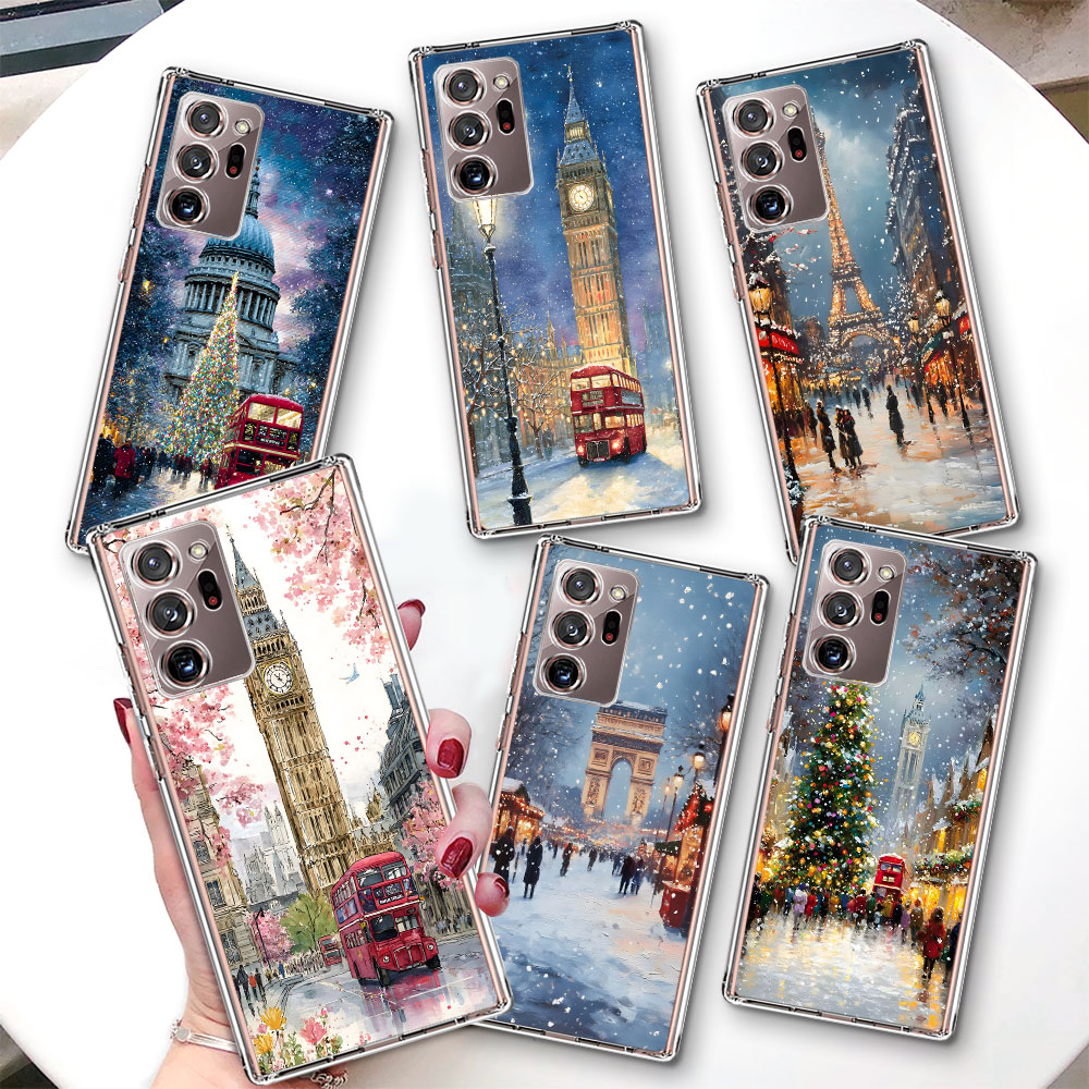 Phone Cases London - Coque de téléphone transparente antichoc en