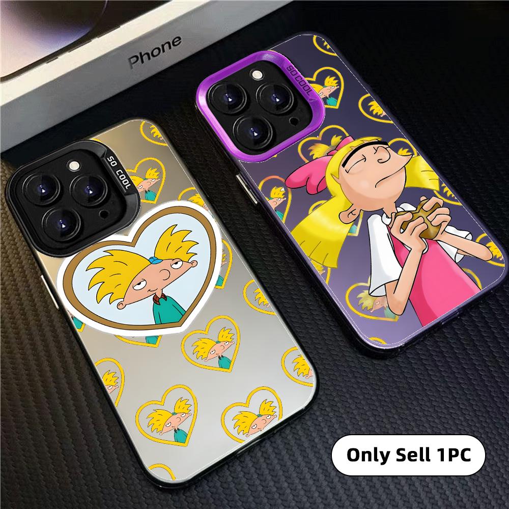 Phone Cases For Iphone 16 - Dessin animé H-Hey Arnold ! Coque