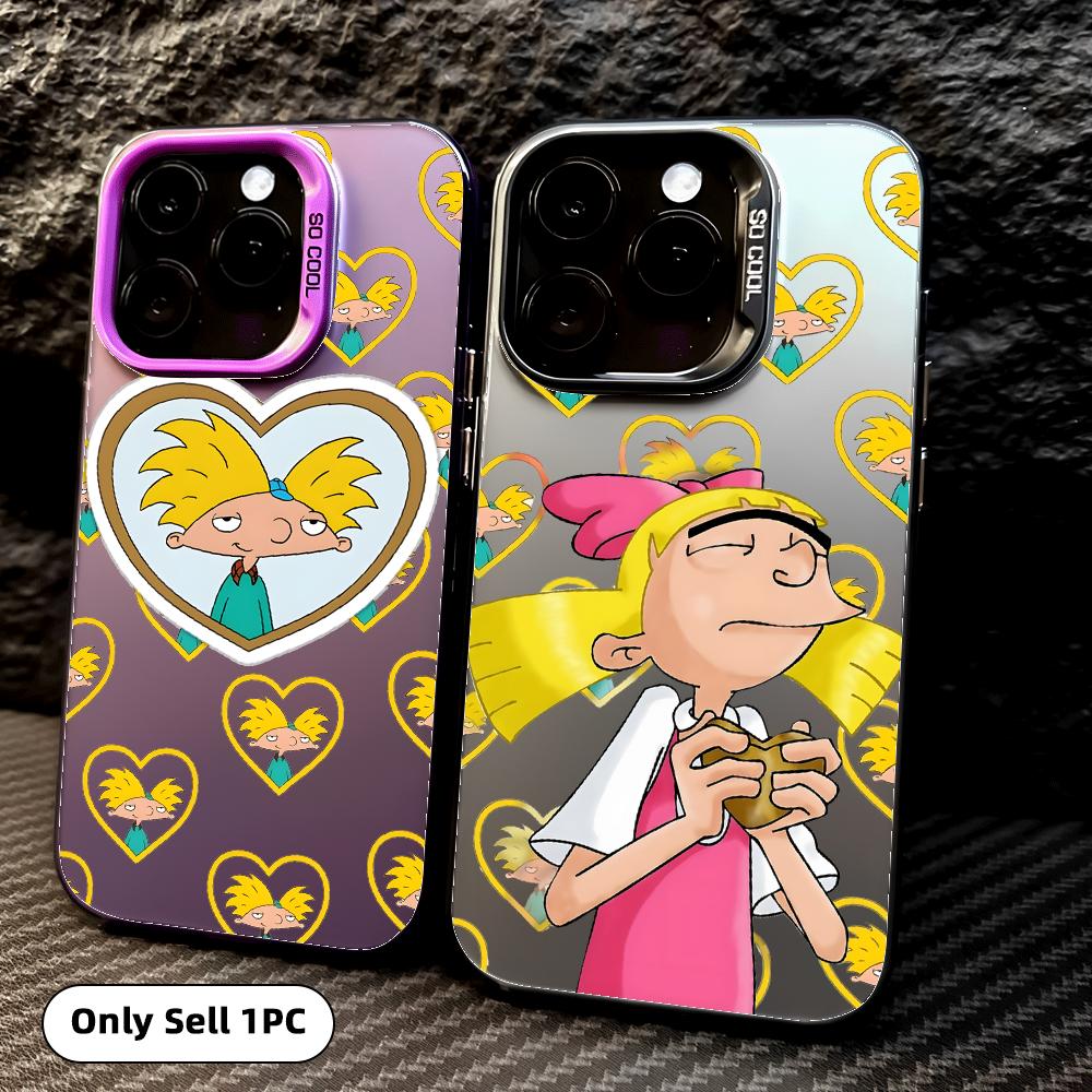 Dessin animé H-Hey Arnold ! Co - Phone Cases For Iphone 16 avis et prix