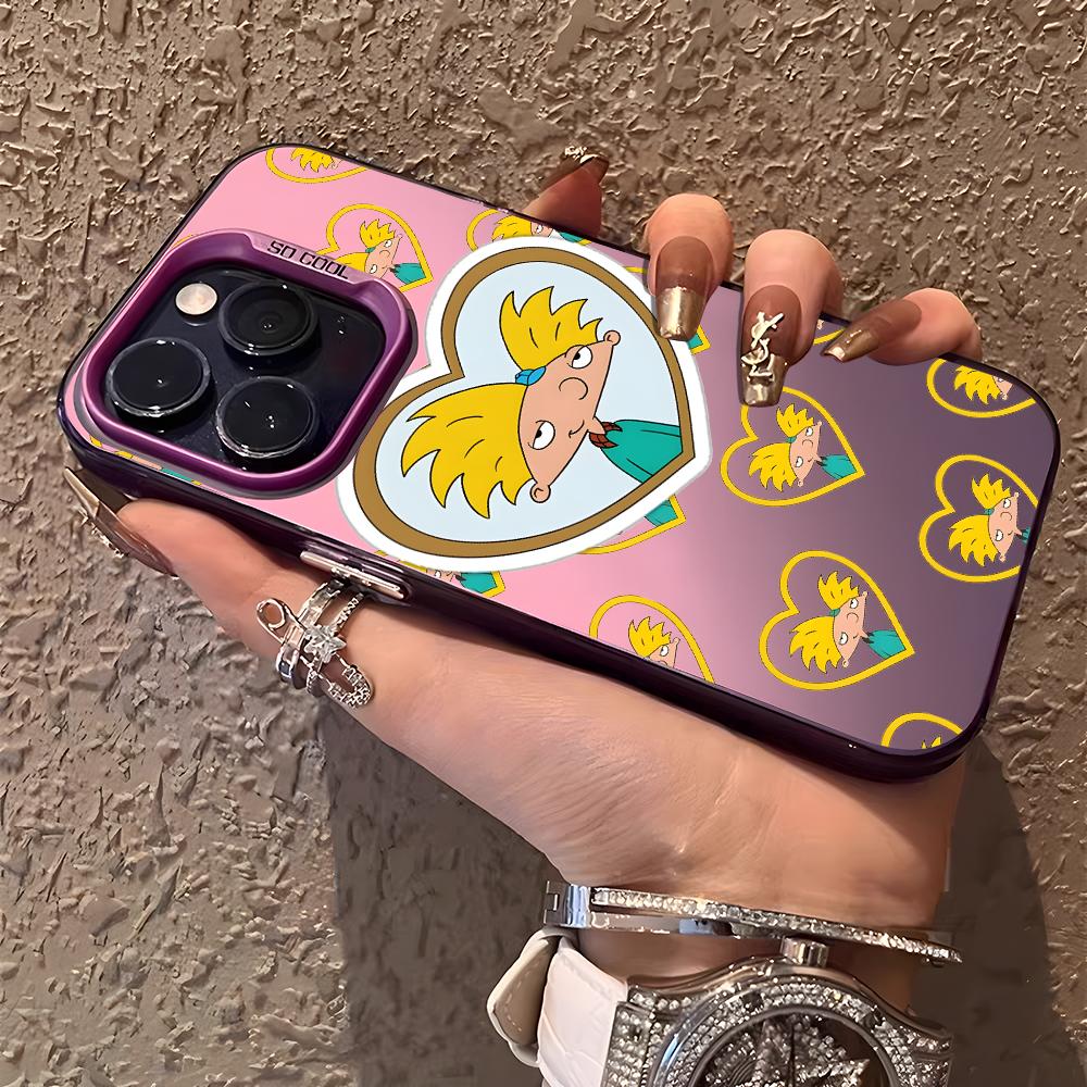 Dessin animé H-Hey Arnold ! Co - Phone Cases For Iphone 16 avis et prix